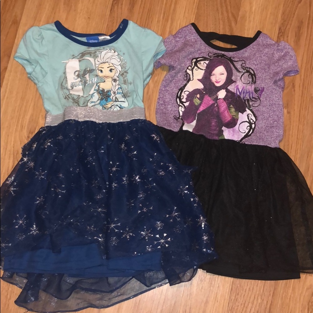 Two Disney girl dresses
